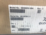 NEW Qlogic SANbox SB5800V-08A REV C 5800v Full Fabric Switch W/ 8 8GB Ports w/ PSU